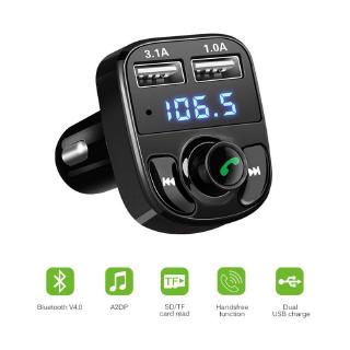 Pemancar FM Alat modulasi Bluetooth Car Kit Pemutar mp3