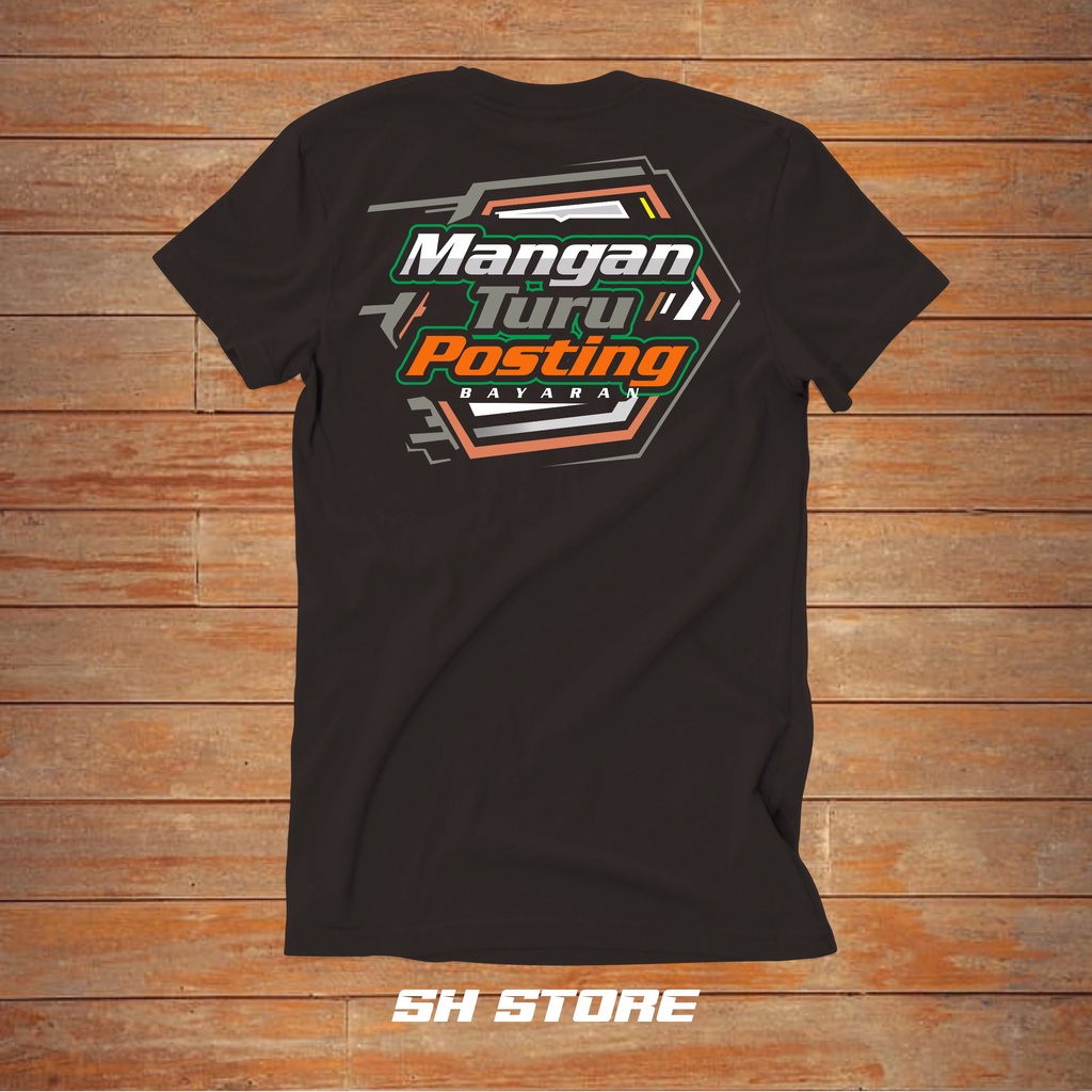 KAOS MANGAN TURU NGOPI POSTING BAYARAN