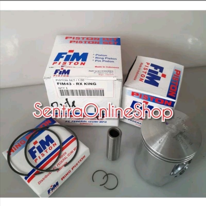 Piston seher kit rxk rx king oversize 100 fim