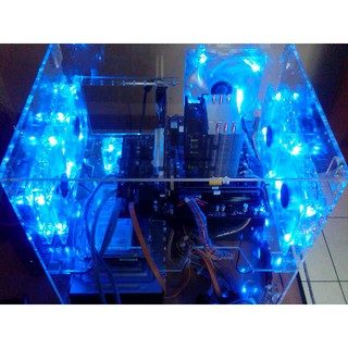 Jual Casing PC Transparan Acrylic Akrilik model Deskcube Indonesia