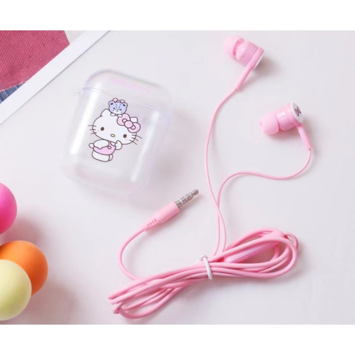 [XY-58] / [XY-62] Headset Karakter Kartun Lucu / Wadah Earphone Gambar Kartun Karakter / Earphone Tema Animasi Kartun