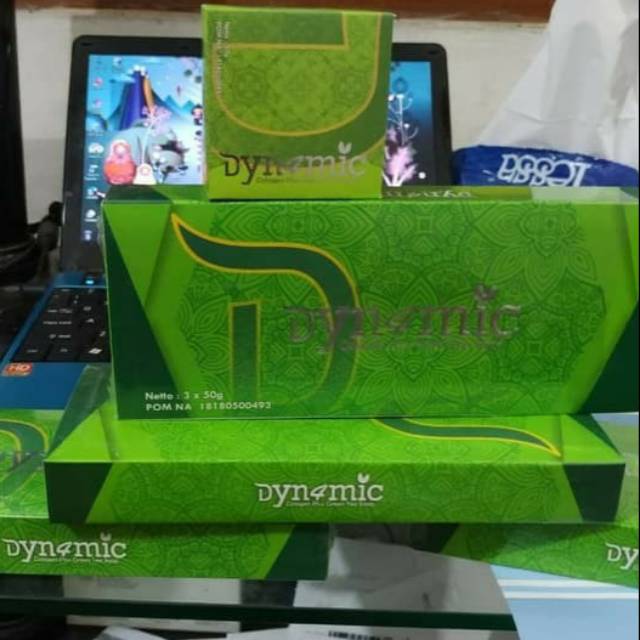 DYNAMIC SABUN  COLAGEN GREEN TEA