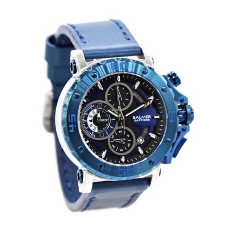 JAM TANGAN PRIA Balmer 7975 Tali KULIT ORIGINAL