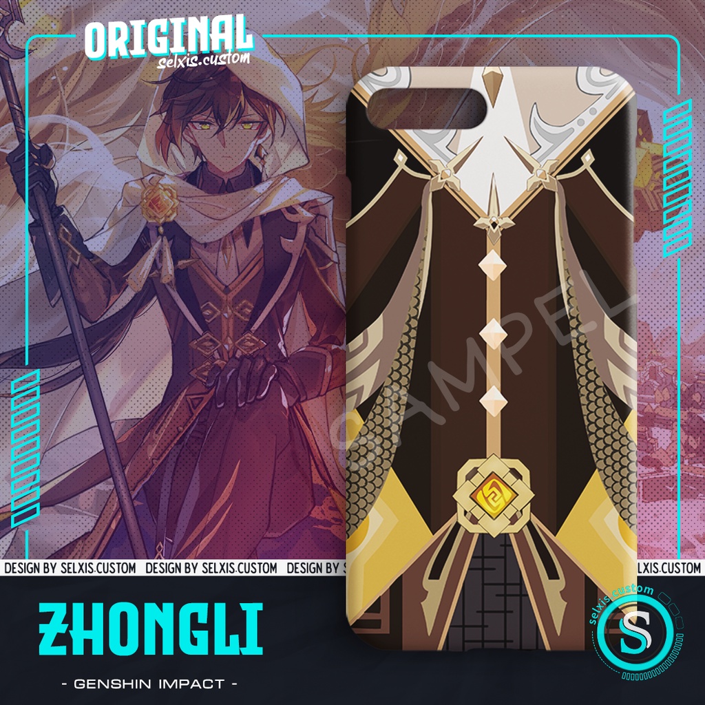 Phone Case Genshin Impact Zhongli
