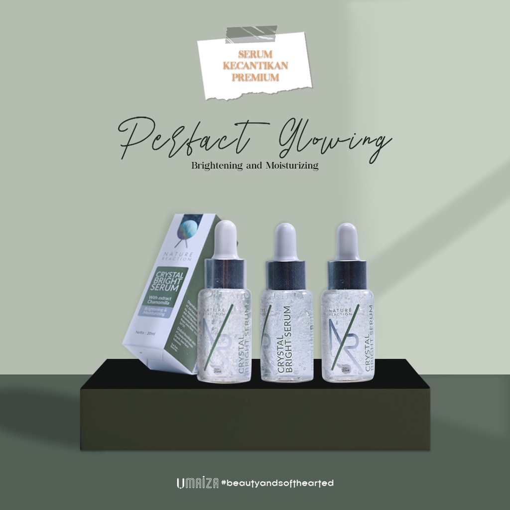 NATURE REACTION CRYSTAL BRIGHT SERUM |NATURE REACTION CRYSTAL SERUM NATURE REACTION SERUM