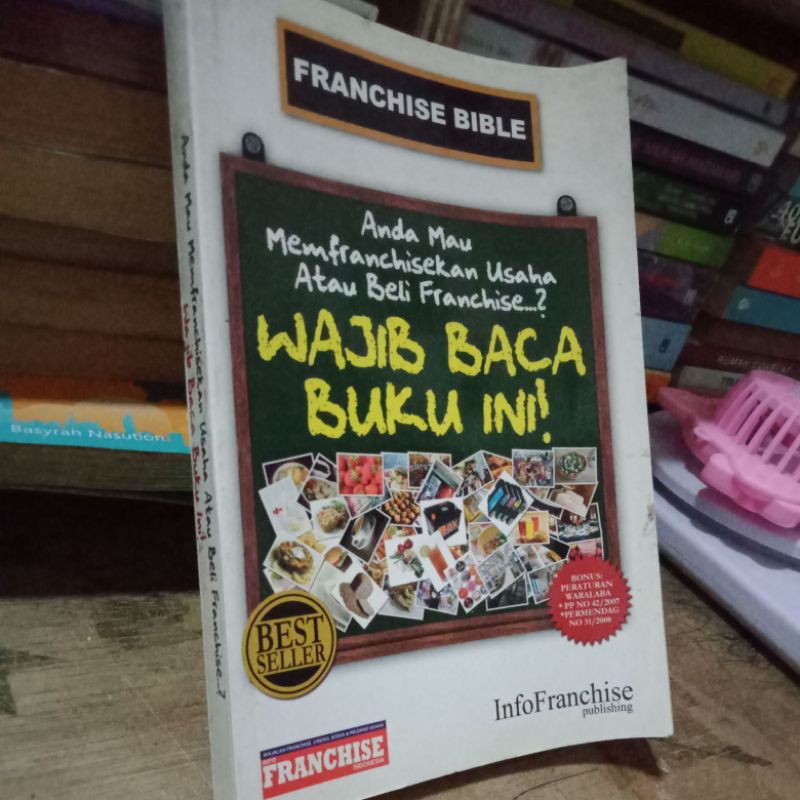 

Anda mau memfranchisekan usaha atau beli franchise... wajib baca buku ini!