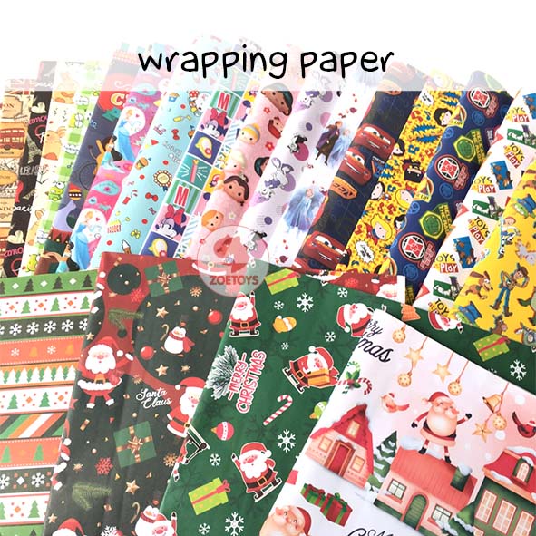

Zoetoys Extra Packing Kertas Kado + Bubble Kartu Ucapan Greeting Card Cari Bungkus Kado Anak Sanrio