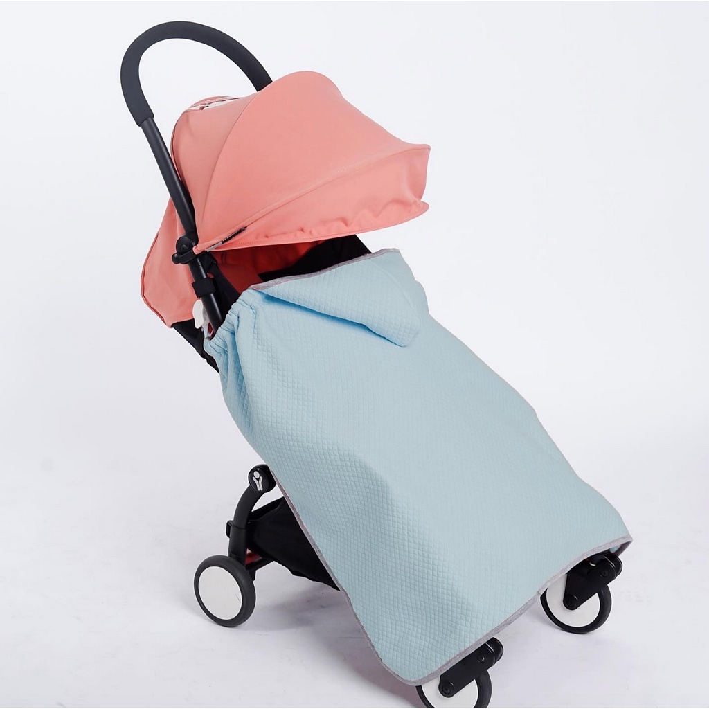 Maison Elmesa On The Go Blanket - OTG Selimut Anak Bayi Travel Hood Gantung Nursing Topi Baby Stroller Cover All in One Jalan Multifungsi