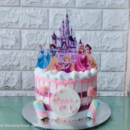 

princess / birthday cake / kue ulang tahun