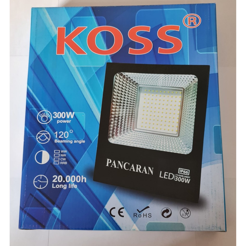 Lampu LED Sorot Led Outdoor Tembak Floodlight LED 100,200,300,500Watt