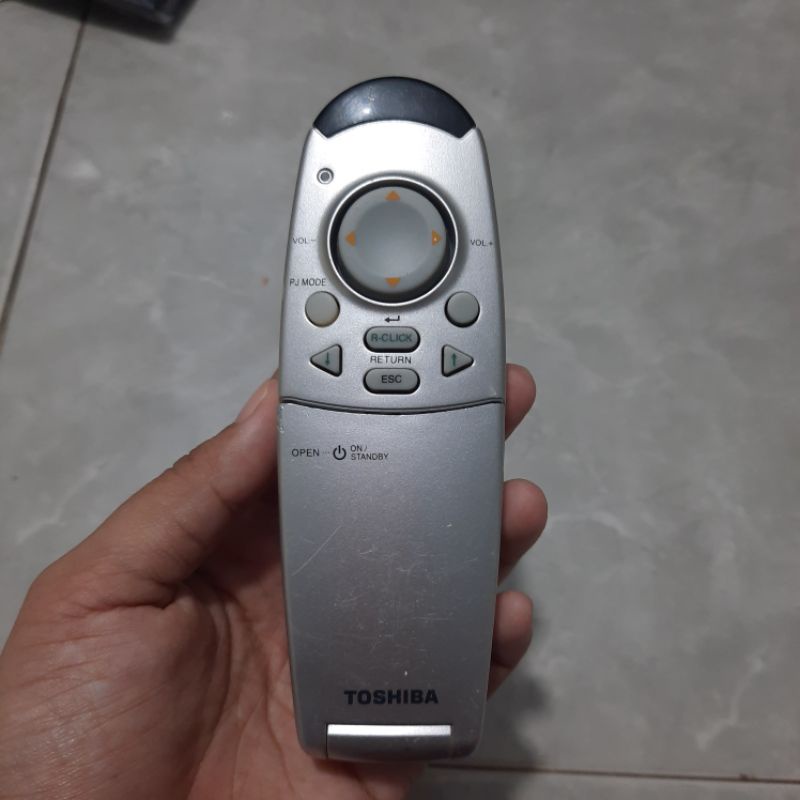 REMOTE REMOT PROYEKTOR TOSHIBA ORIGINAL ASLI