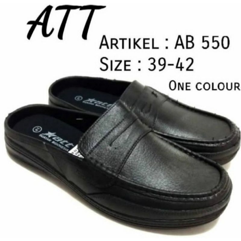 SANDAL SLOP PRIA - ATT AB 550 HITAM