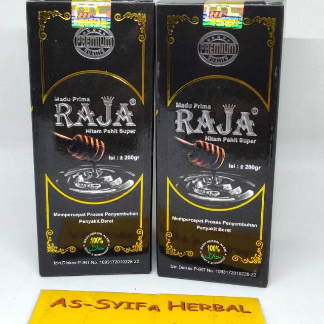Madu Prima Hitam Raja 200 Gram asli