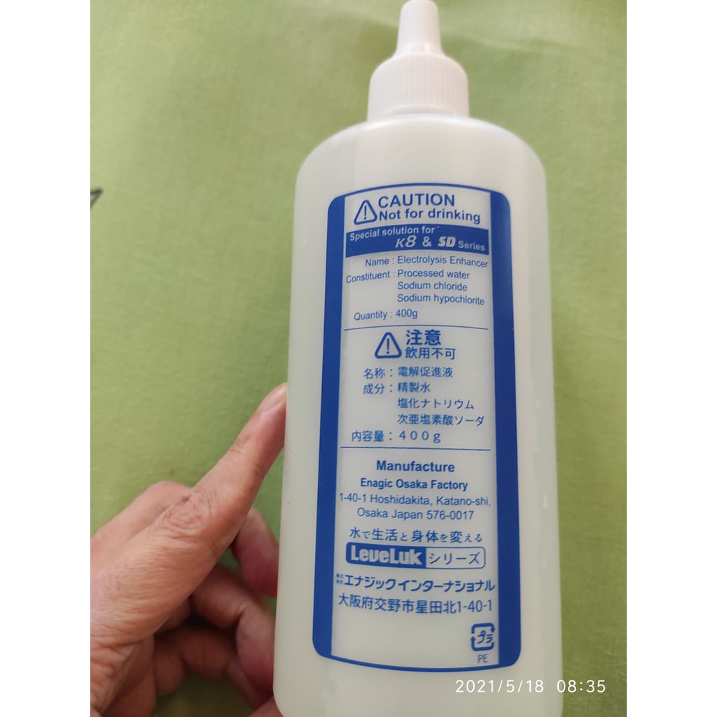 Ori Kangen Enhacer Electrolisis Water Enagic K8