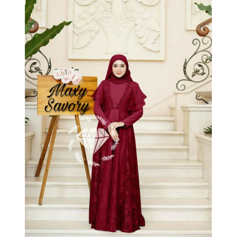 MAXY PEARL SAVORY MOSCREPE BRUKAT PREMIUM