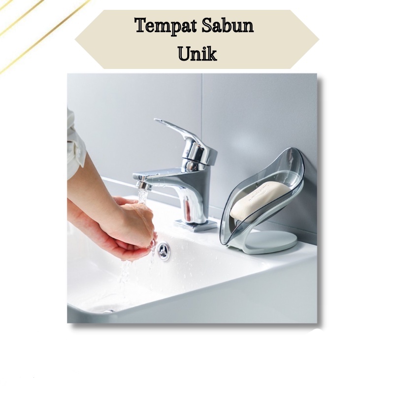 Tempat Sabun Unik Bentuk Daun / TEMPAT SABUN DAUN/Tatakan Sabun Mandi