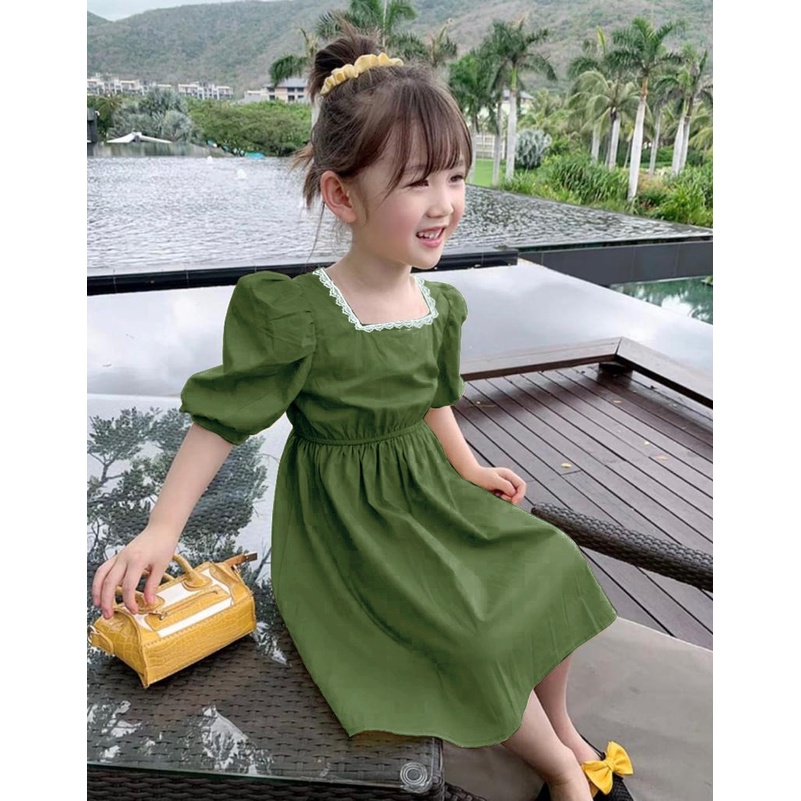 Mokokomo Dres Anak Perempuan Dres Kyra Dres Anak Cewek Dres Anak Korea Terbaru