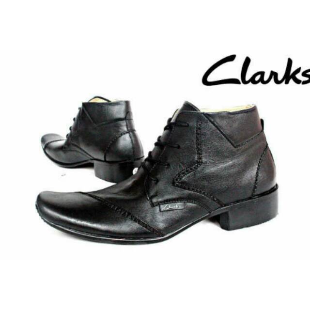 sepatu pantofel clarks kulit || clarks pantofel || sepatu kerja || sepatu pria.