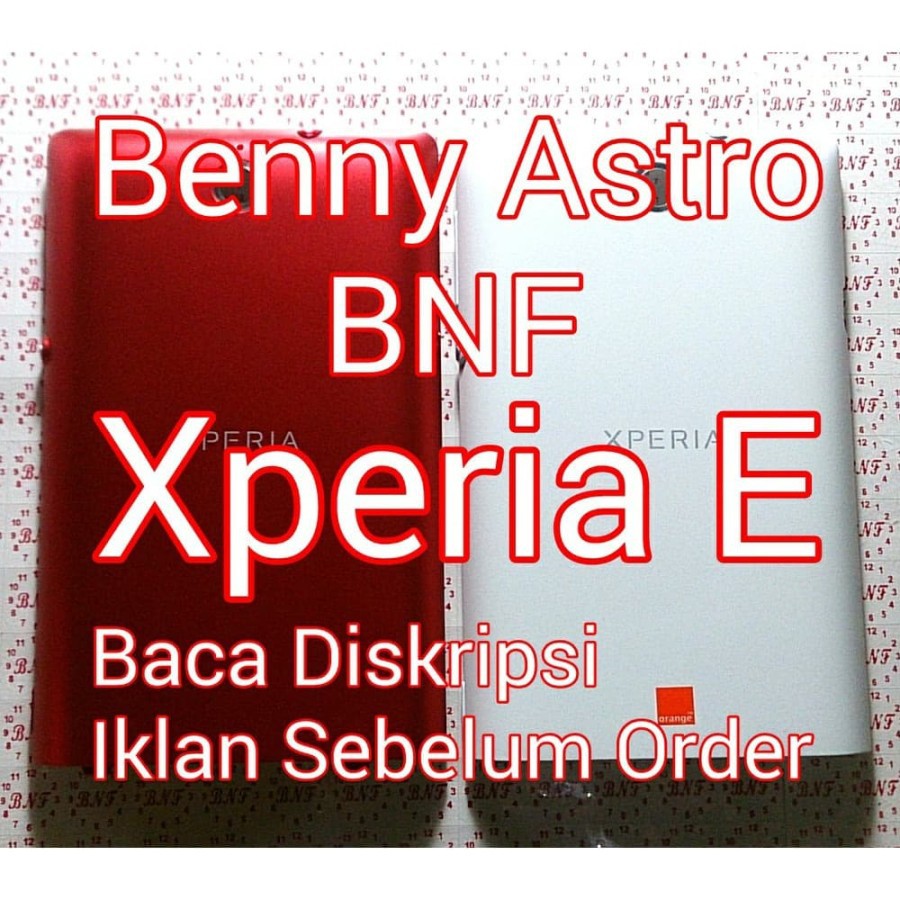 Back Cover - Backdoor - Tutup Belakang - Sony Xperia E Single / E Dual / C1505 / C1605