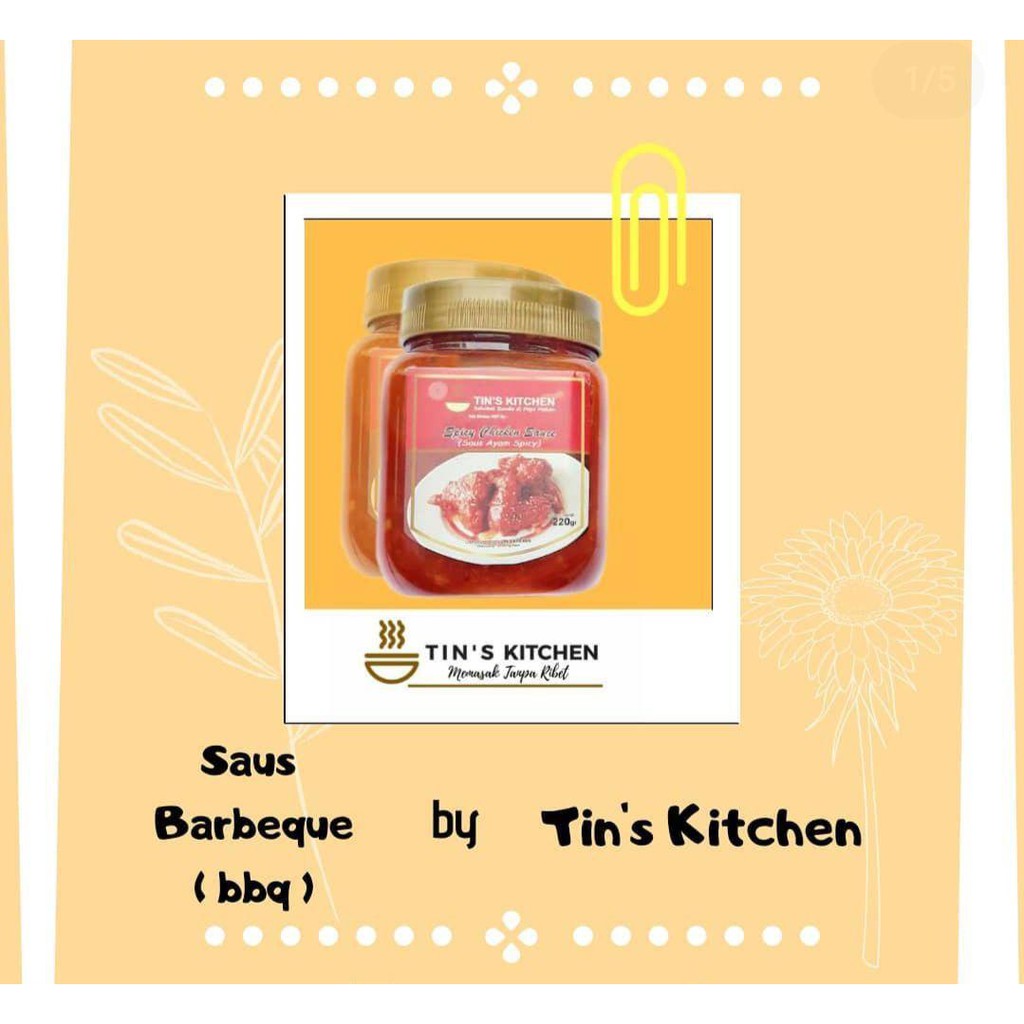 

Bumbu Instan Saus Barbeuque Tin's Kitchen