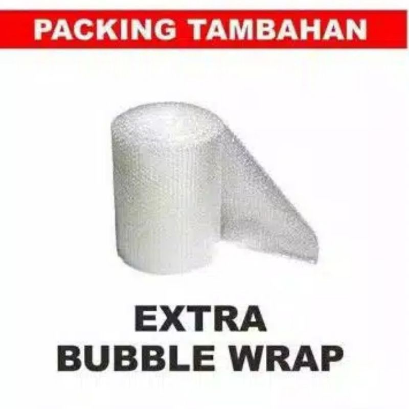 Extra Bubble Wrap Packing tambahan