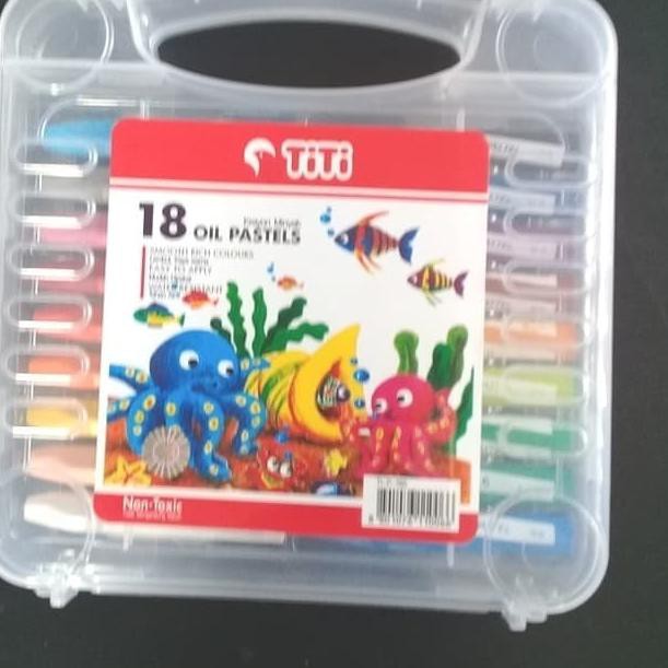 

➻ crayon titi 18 warna ♡