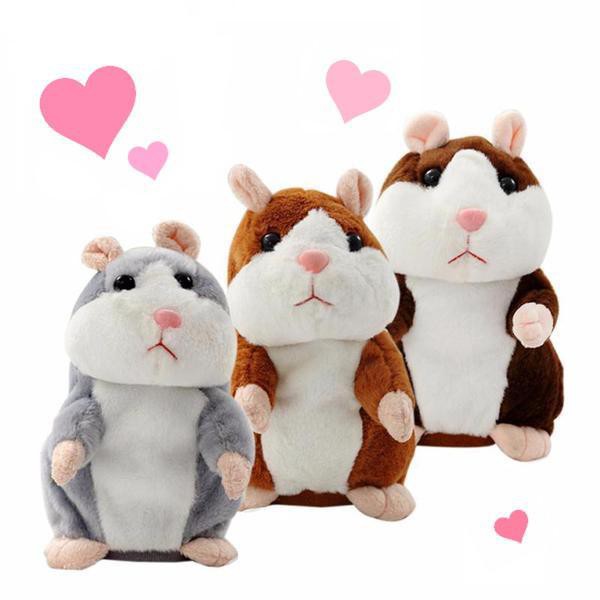 Boneka Talking Hamster Peniru Suara Mainan Bayi LUCU IMUT CUTE Plush Toys