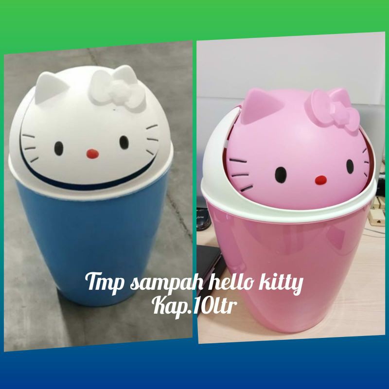 Tempat Sampah / Bak Sampah Karakter - Hello Kitty