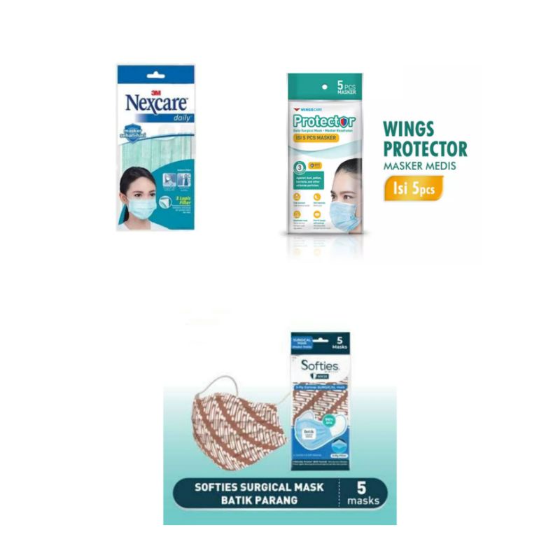 Softies / Protector / Nexcare Masker