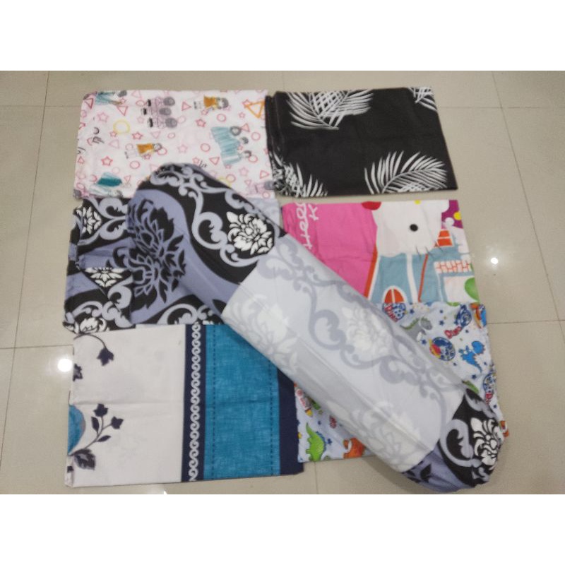 COD TERMURAH SARUNG BANTAL DAN GULING, SISA KONVEKSI SEPREI MOTIF RANDOM, BAHAN KATUN TIDAK PANAS, NYAMAN, HALUS DAN LEMBUT