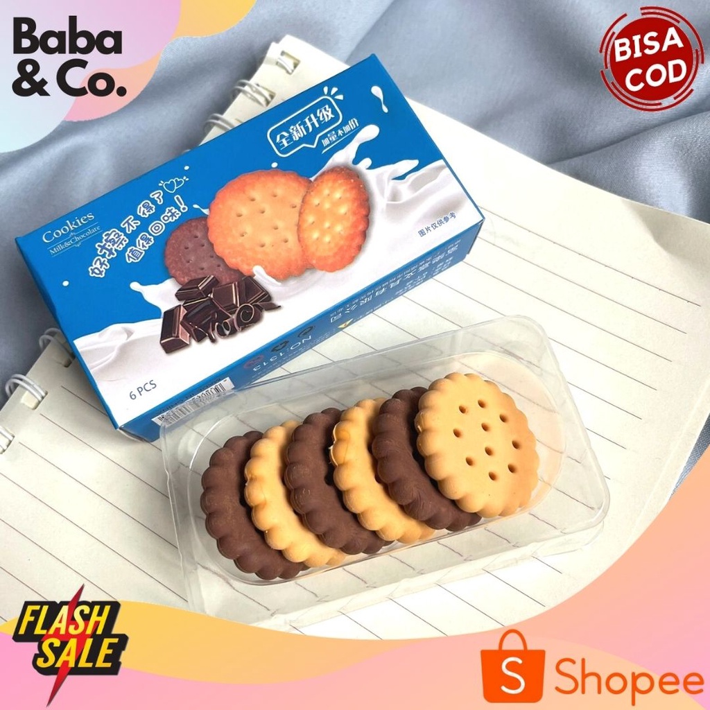 

PENGHAPUS BISKUIT CUTE PENGHAPUS KOTAK BISKUIT ERASER BISCUIT CUTE PENGHAPUS UNIK LUCU MURAH ALAT TULIS SEKOLAH ALAT TULIS KANTOR ATK MURAH BISA COD