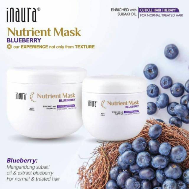 Inaura Nutrient Mask 500ml - Masker Rambut