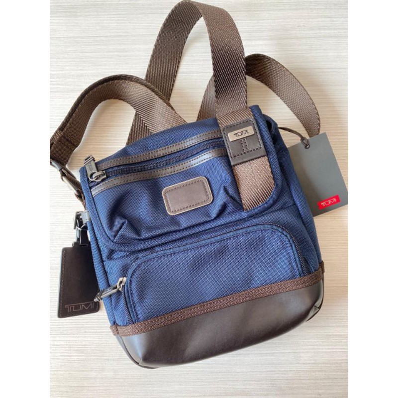 Tumi kerby crossbody navy