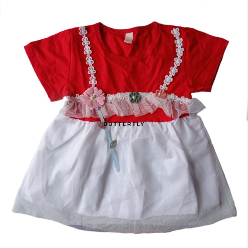 Dress Bayi Bunga Cantik