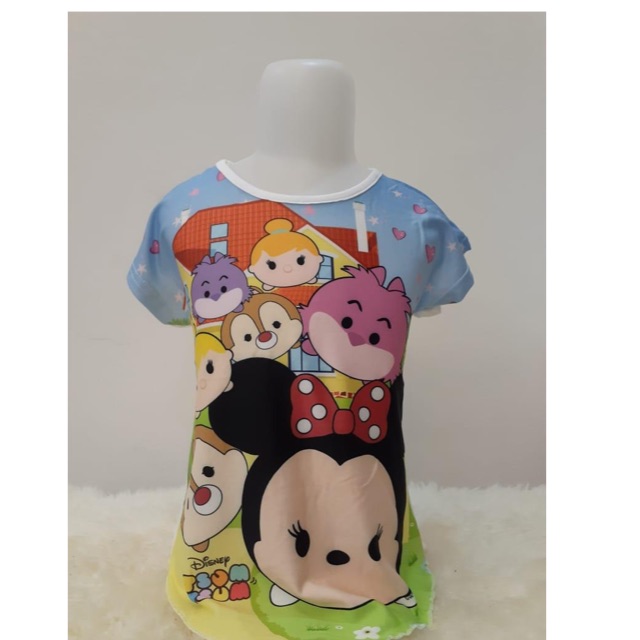 Kaos Anak Perempuan TSUM TSUM merk COCO ICE