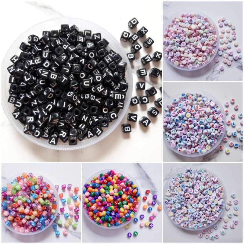 mote huruf mix warna