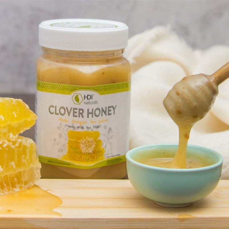 Clover Honey 250gr 500gr Madu HDI Original