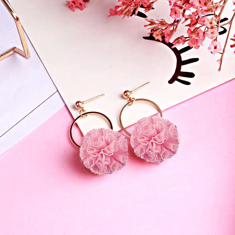 Anting wanita kekinian style korea 400