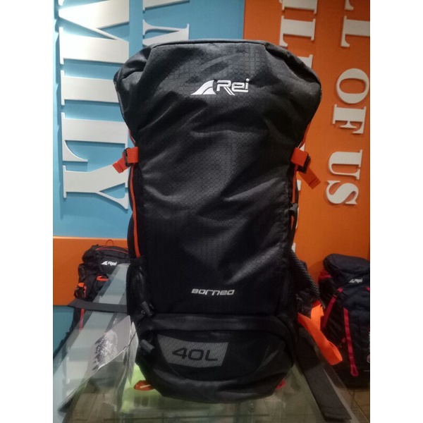 SEMI CARRIER REI BORNEO 40L | TAS GUNUNG REI 40L | TAS CAMPING REI BORNEO