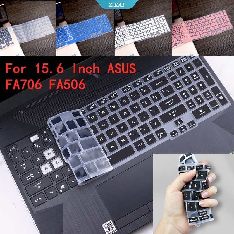 Stiker Pelindung Keyboard Gaming Bahan Silikon Untuk ASUS Tuf A15 A17 FA706 FA506 FA506iu FA506iv 15.6 inch (ZK)