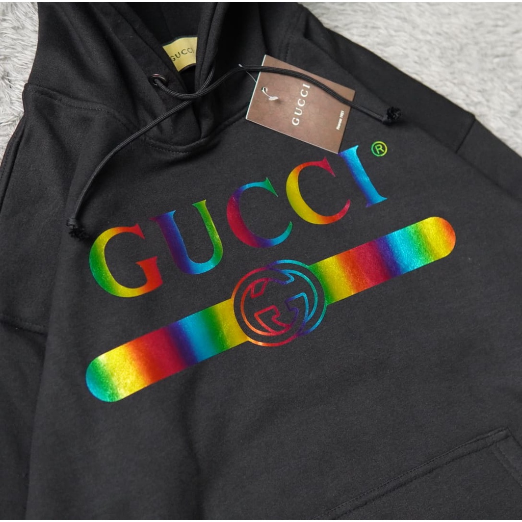 Sweater Hoodie Gucci Rainbow Premium