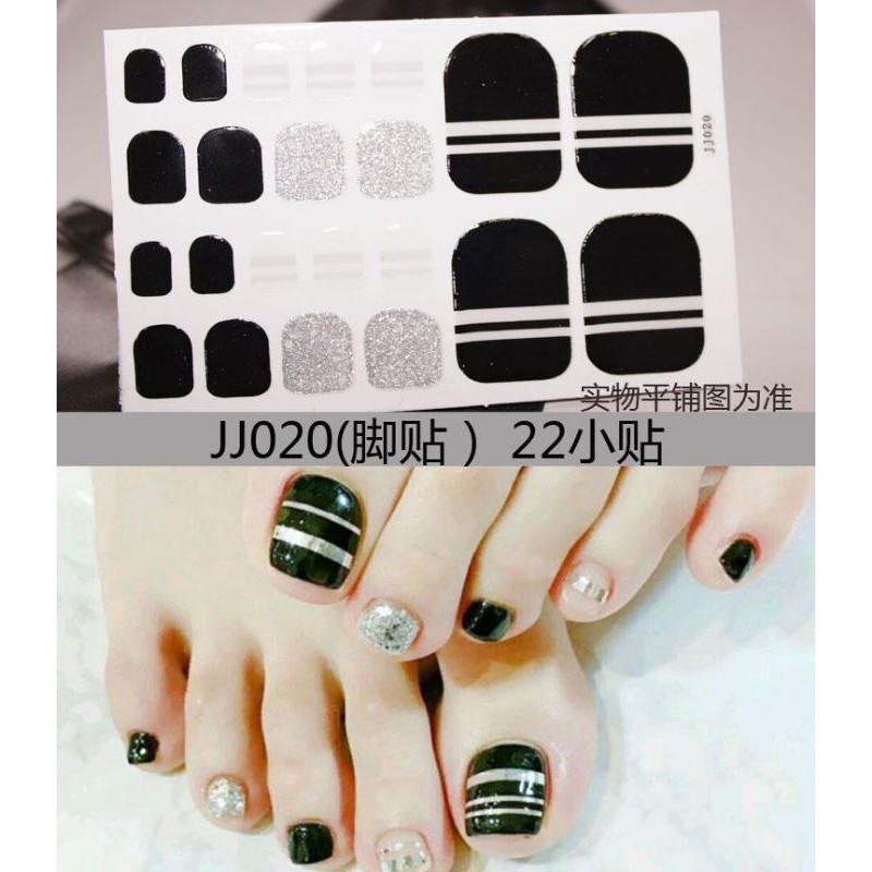 Stiker Kuku Kaki 3D/ nail Art /Stiker Tempel