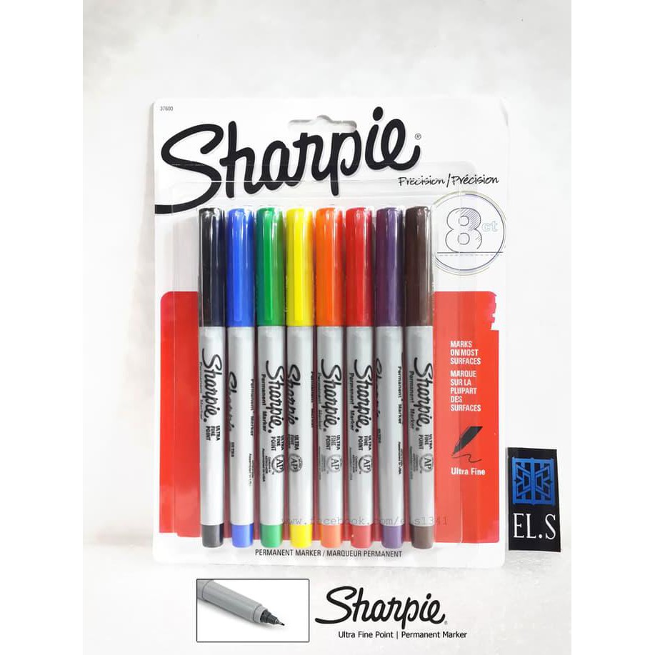 

TERLARIS Sharpie Ultra Fine Point set of 8
