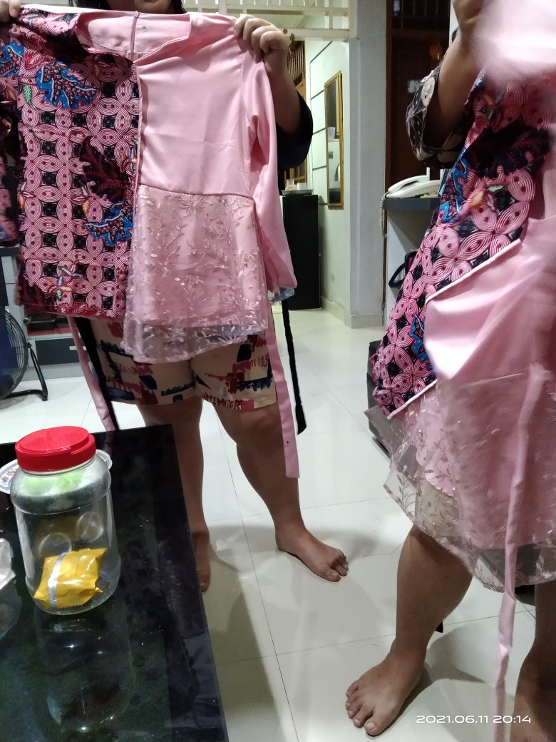 Atasan Batik Wanita Modern Seragaman Dolby Dolbi Dobby Doby Tenun Sutra Tulis Halus Katun Atbm