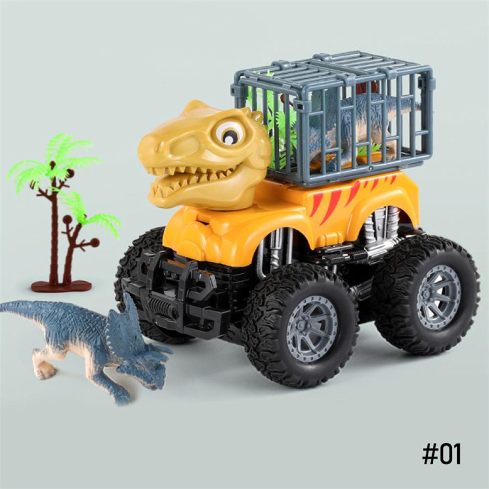 Timekey P1R6 Mainan Truk Excavator Mini Dinosaurus Untuk Anak Laki-Laki