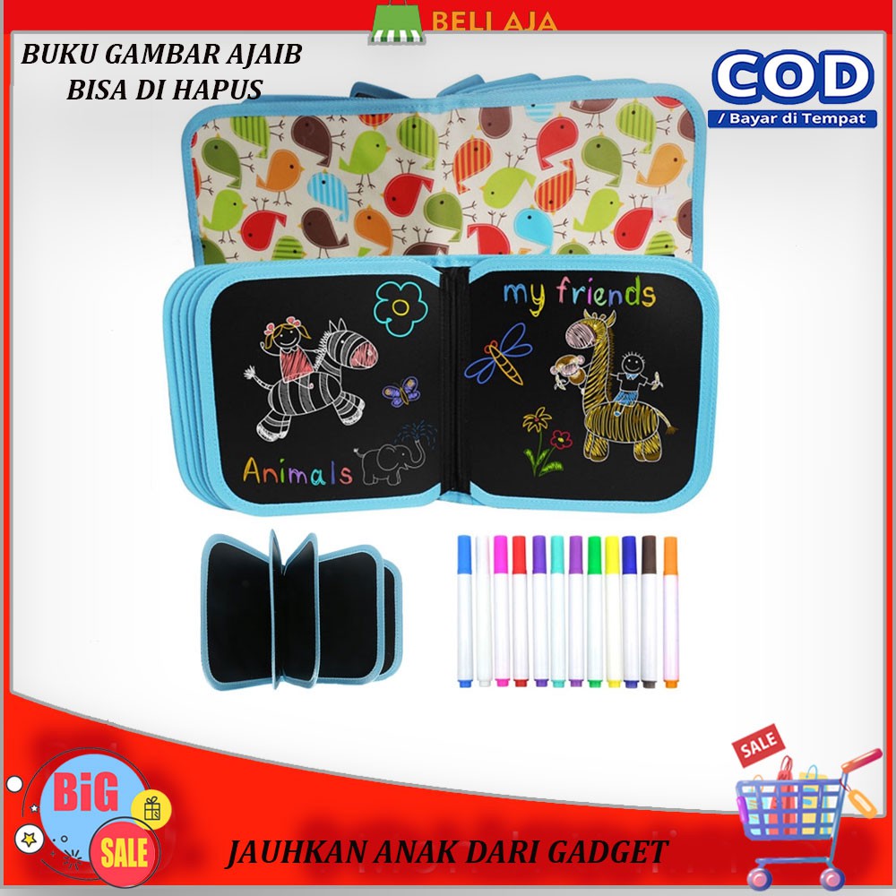 BUKU GAMBAR PORTABLE AJAIB BISA DIHAPUS 6 HALAMAN 3 PEN 1 PENGHAPUS-3