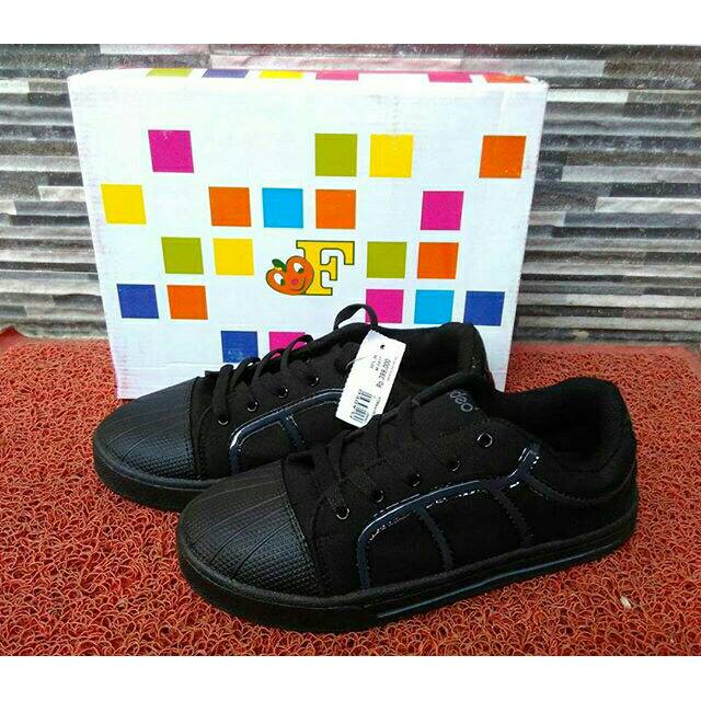 sepatu fladeo kids hitam