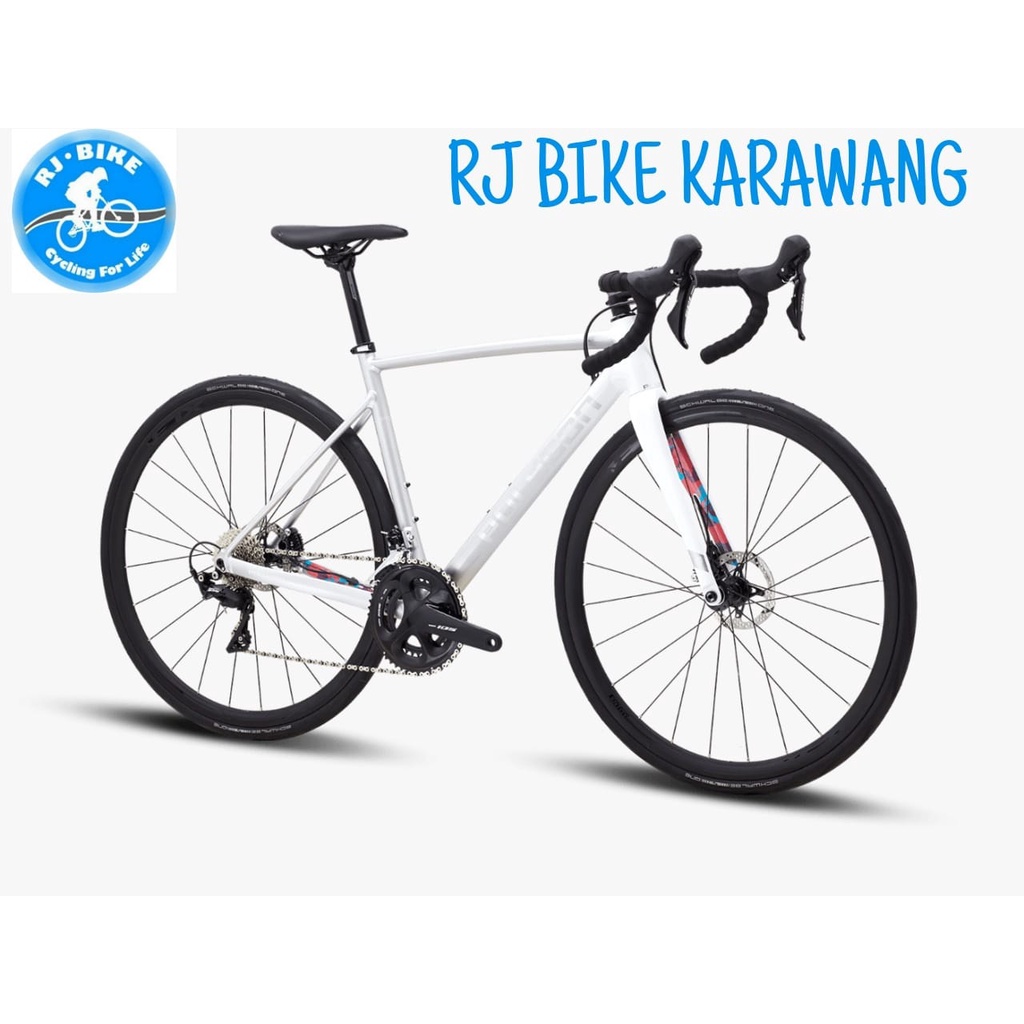 SEPEDA BALAP ROADBIKE POLYGON 700C STRATTOS S5 DISC WHITE