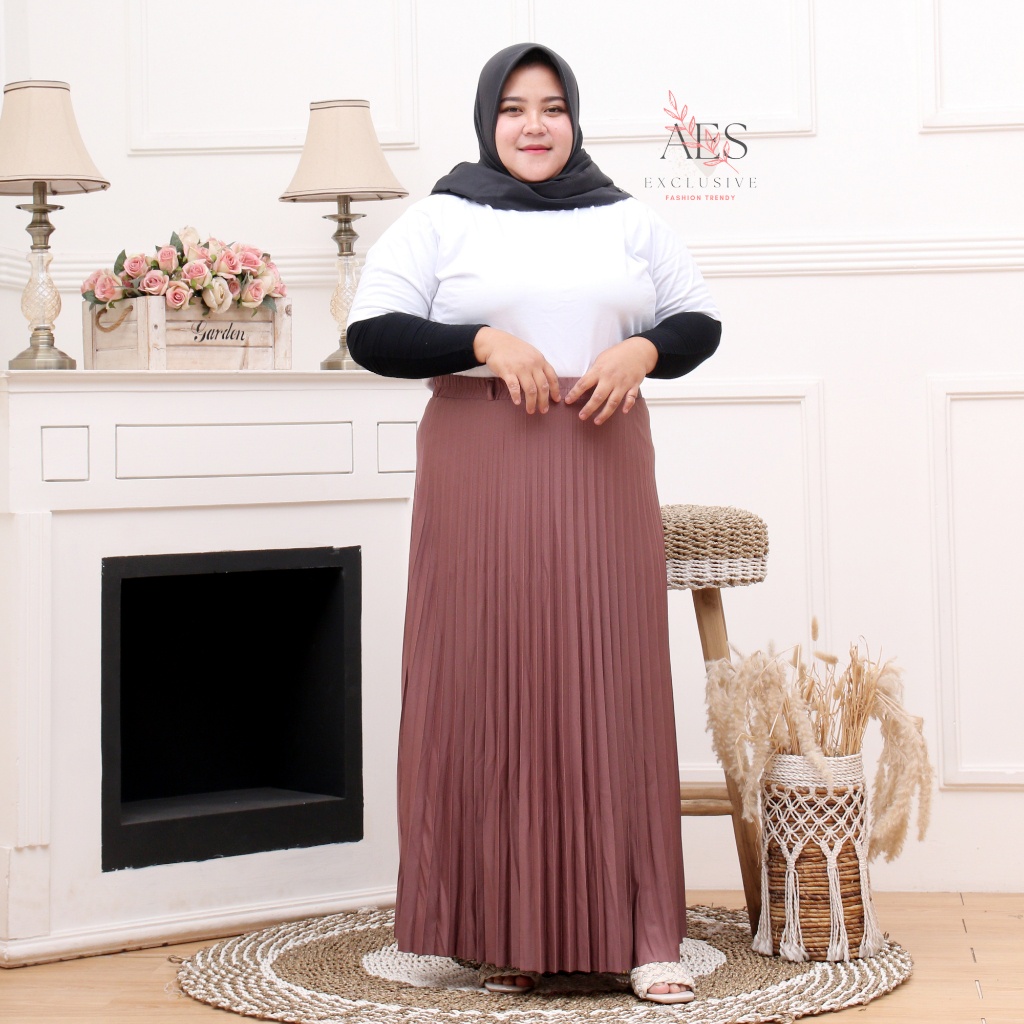 PROMO Rok Plisket JUMBO Premium Koshibo Premium TEBAL Mayung MUAT BB 100