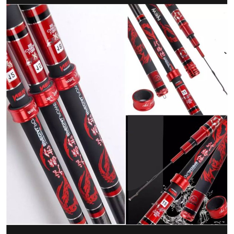 tegek juxing special power black pit 7h 19t packing pipa pvc bonus ujung no.1